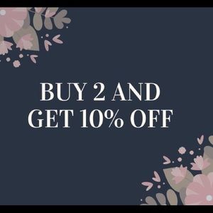 💖 Buy 2 Get 10% Off!